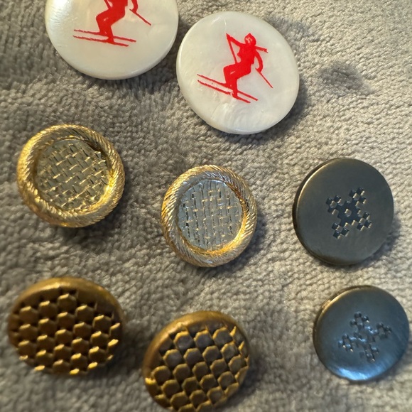 Lot of vintage buttons great condition - Picture 5 of 5